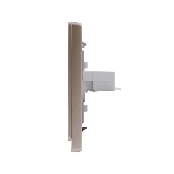TV Socket and Data Socket Cat 6 Gold