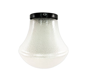 Dome White Tinted Glass Ceiling Light
