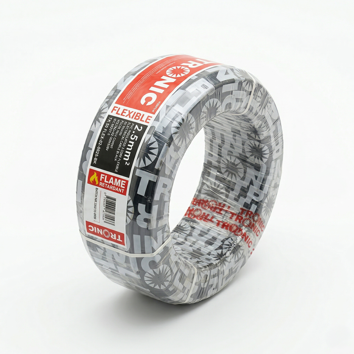 2 Core Flexible Electrical Cable 2.5mm² (50M) Roll
