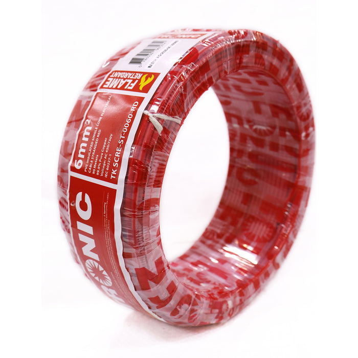 Single Core Cable 6.0mm - Red