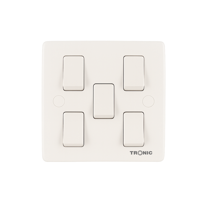 5-Gang 2-Way Wall Switch