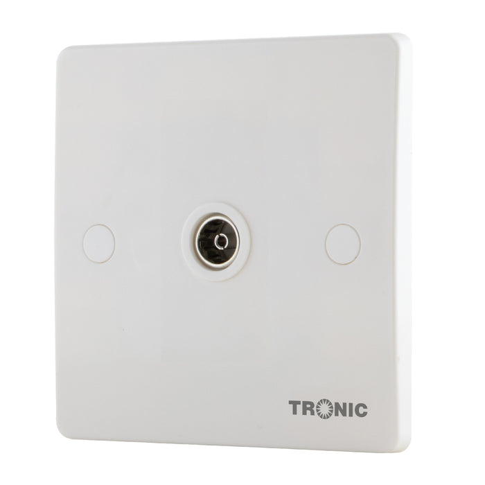 Television Slim 1 Gang Socket