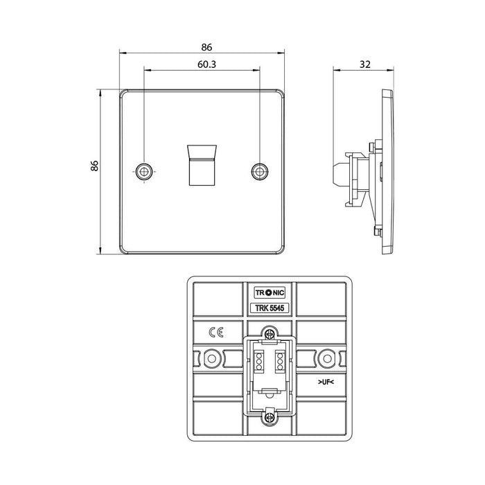 Data Socket RJ45