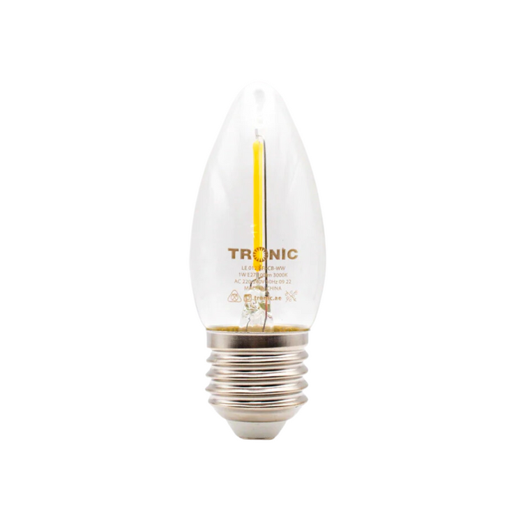 Candle Filament LED 1 Watts Bulb Tronic Kenya