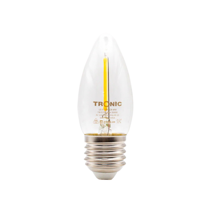 Candle Filament LED 1 Watts Bulb