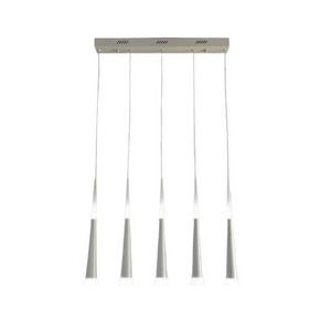 Acrylic Modern 5 LED Warm White Hanging Light
