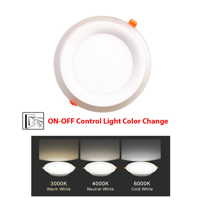 Slim LED Downlight with Frosted Diffuser – Tronic Kenya