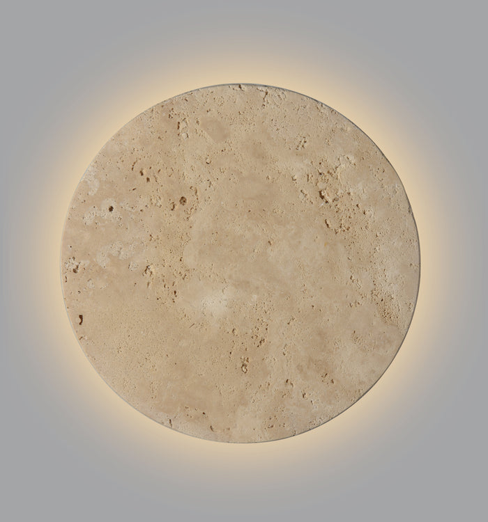Tronic 7W LED Wall Light with Travertine Finish