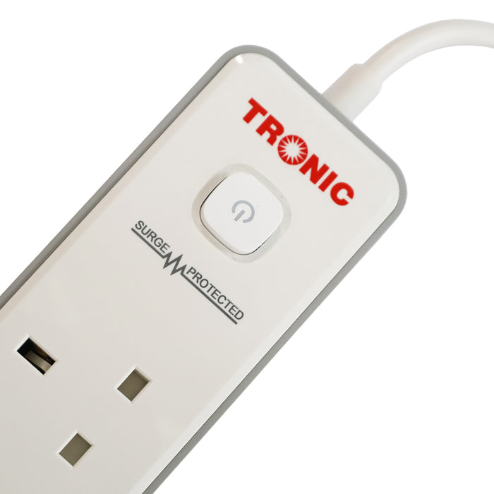 4 Way Surge Protected Extension Socket