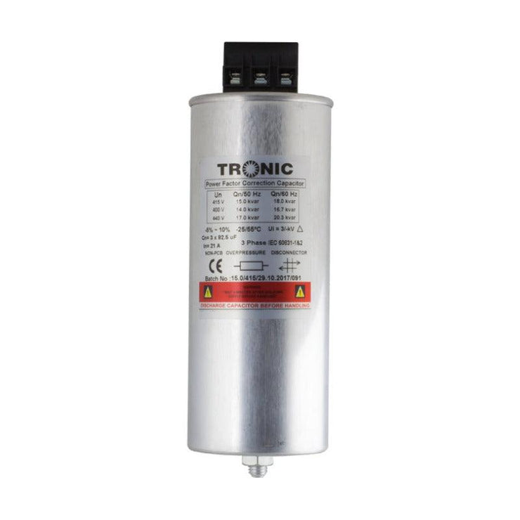Capacitor Cylindrical 15KVAR - Tronic Kenya 
