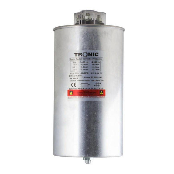 Capacitor Cylindrical 50KVAR - Tronic Kenya 