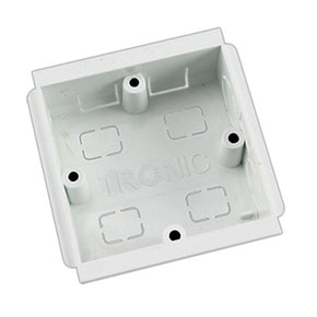 Compartment Trunking Single Box PVC 100mmx50mm - Tronic Kenya 