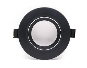 Round Recessed Black GU10 Holder - Tronic Kenya 