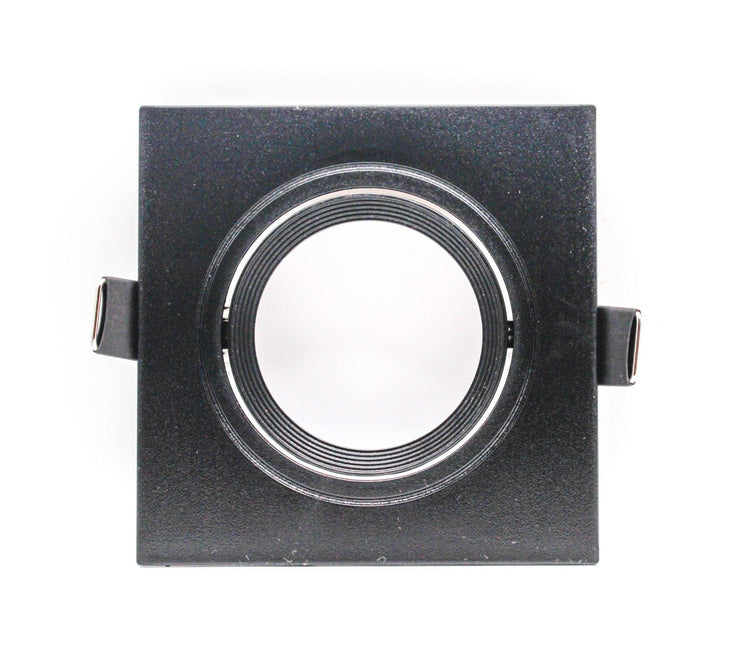 Square Recessed Black GU10 Holder - Tronic Kenya 