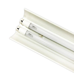Double Open Channel T8 Tube Light With Reflector - Tronic Kenya 