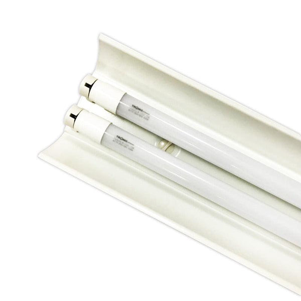 Double Open Channel T8 Tube Light With Reflector - Tronic Kenya 