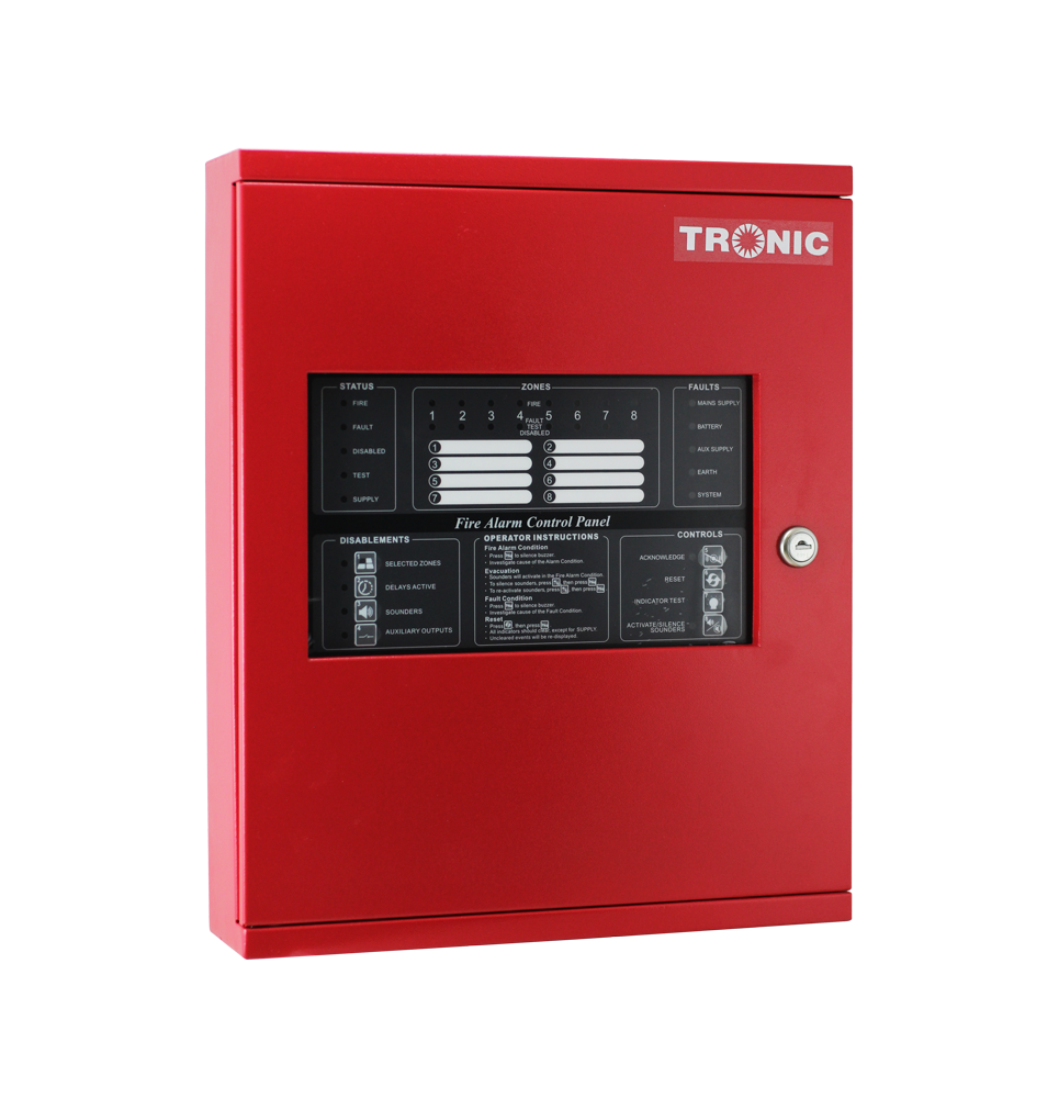 Fire Panel 2 Zone Metal Non Addressable – Tronic Kenya