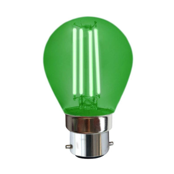 Golf Filament LED 4 Watts B22 (Pin) Green Bulb - Tronic Kenya 