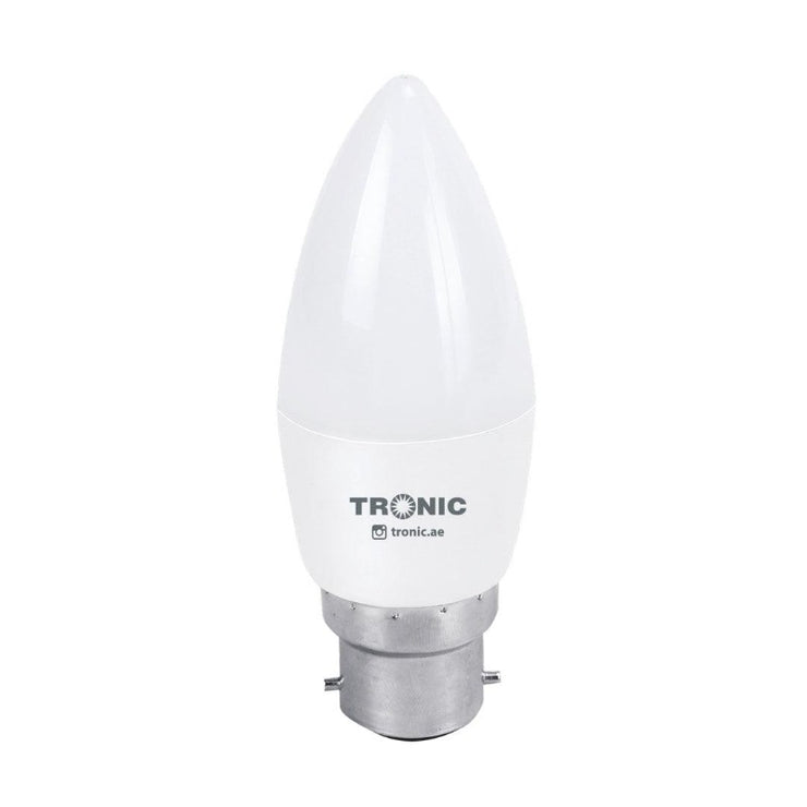 Candle LED 3 Watts Warm White B22 (Pin) Bulb - Tronic Kenya 