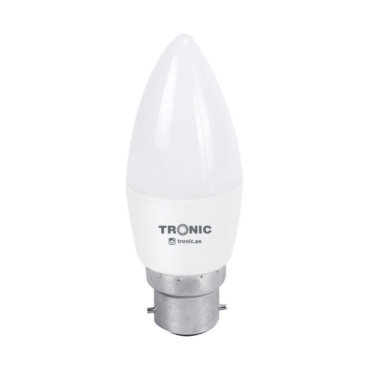 Candle LED 5 Watts Day Light B22 (Pin) Bulb - Tronic Kenya 