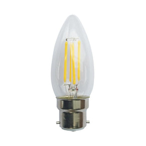 4 Watts LED Candle Filament Bulb B22 (Pin) - Tronic Kenya 