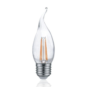 4 Watts LED Filament Candle Tail LED Bulb E27 (Screw) - Tronic Kenya 