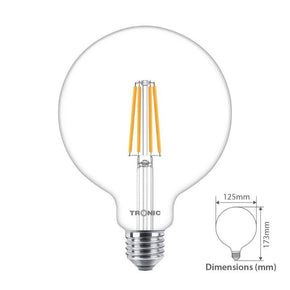 Globe Filament LED 7 Watts Warm White  Bulb - Tronic Kenya 
