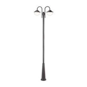 2 Headed 2 Metres LED Pole Light - Tronic Kenya 