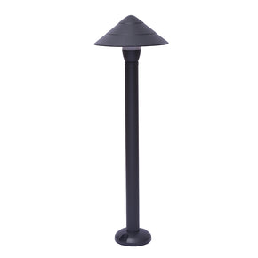 Black Mushroom LED Bollard