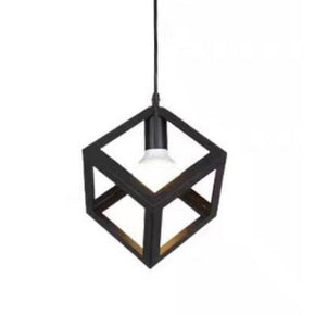 Black Square Cage Pendant Light - Tronic Kenya 