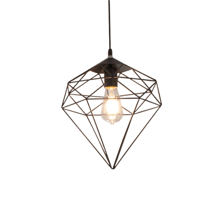 Black Diamond Cage Pendant Lamp - Tronic Kenya 