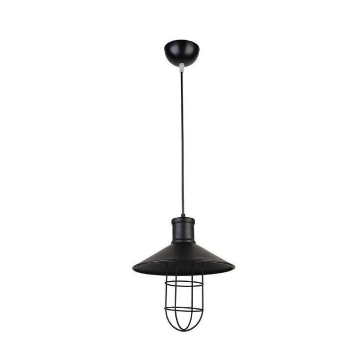 Black Vintage Pendant Glass Cage Light - Tronic Kenya 