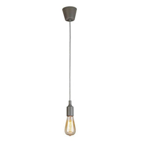 Hanging E27(Screw) Pendant Holder - Grey - Tronic Kenya 