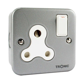 Single Metal Clad Socket 15Amps - Tronic Kenya 