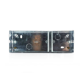 Single+Twin Galvanised Iron Electrical Switch Box 3 Way - Tronic Kenya 
