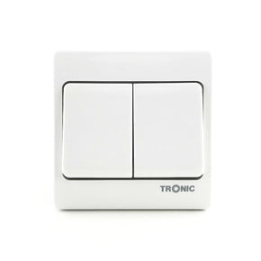 Big Button 2 Gang 2 Way Switch - Tronic Kenya 