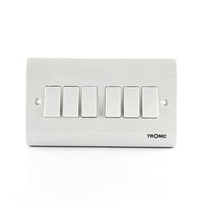 Tronic 6 Gang 2 Way Switch Standard - Tronic Kenya 