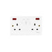 Twin Socket with Neon Standard - Tronic Kenya 