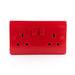 Twin Red Standard Socket - Tronic Kenya 