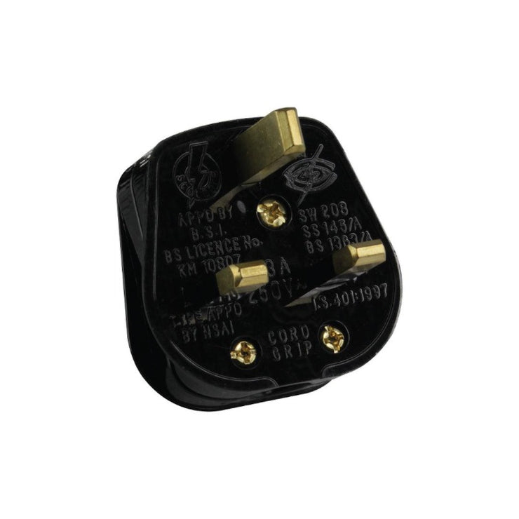 Top Plug Black 13Amps TRK Range - Tronic Kenya 