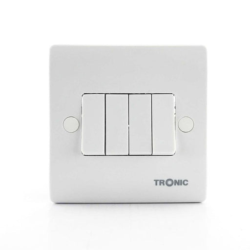 Slim 4 Gang 2 Way Switch - Tronic Kenya 