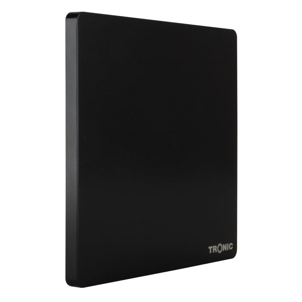 Black - 1 Gang Blank Plate