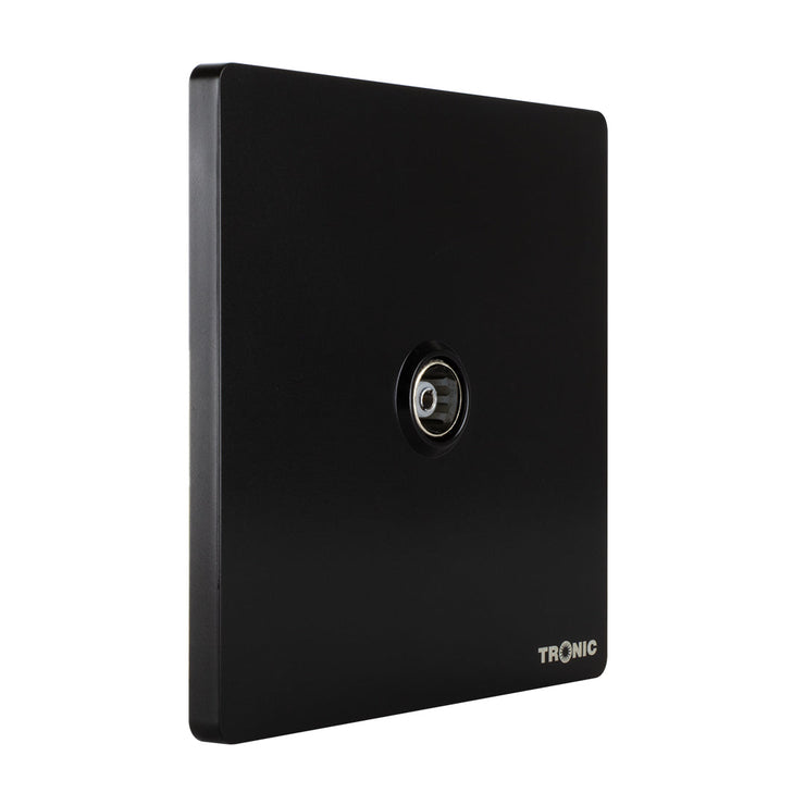 Black - TV Socket