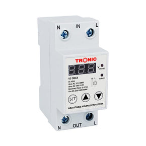 Adjustable Voltage Protector 63A - Tronic Kenya 